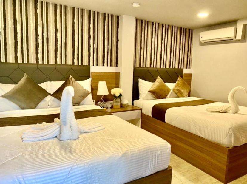 Vieda Hotel Caticlan Bagian luar foto